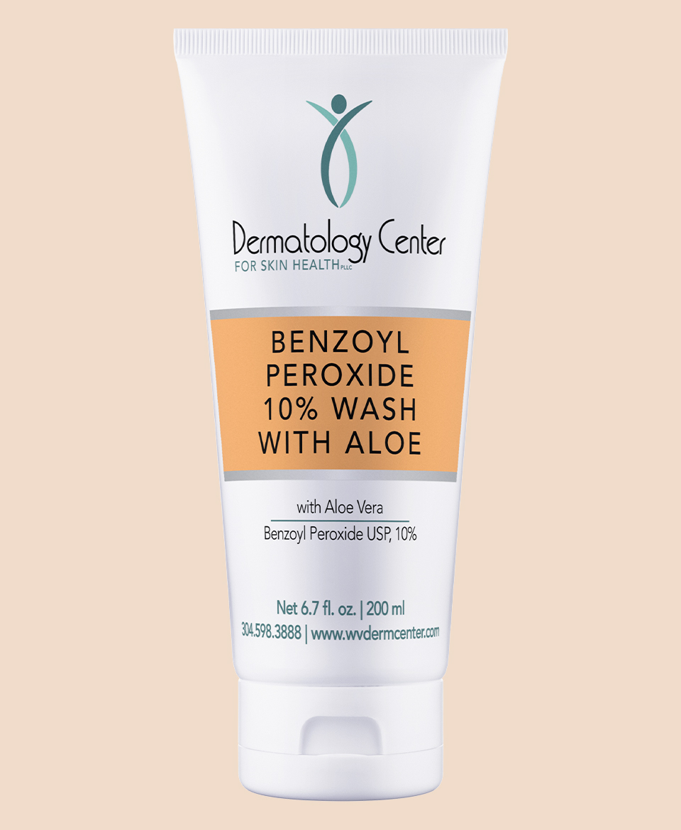 Benzoyl Peroxide 10% Wash With Aloe